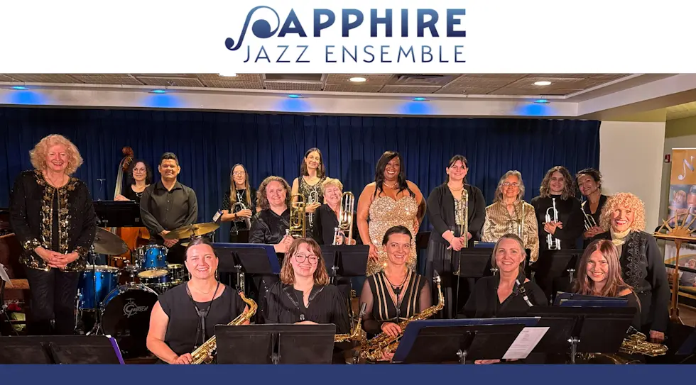 Under the direction of Nichole Heglund: Sapphire Jazz Ensemble